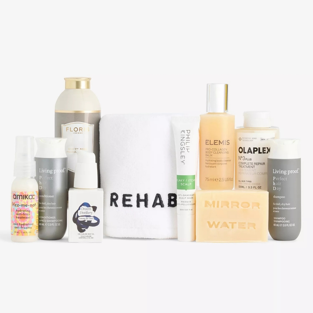 Selfridges The Everything Shower Kit contents
