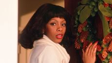 donna summer and her pinecone wreath