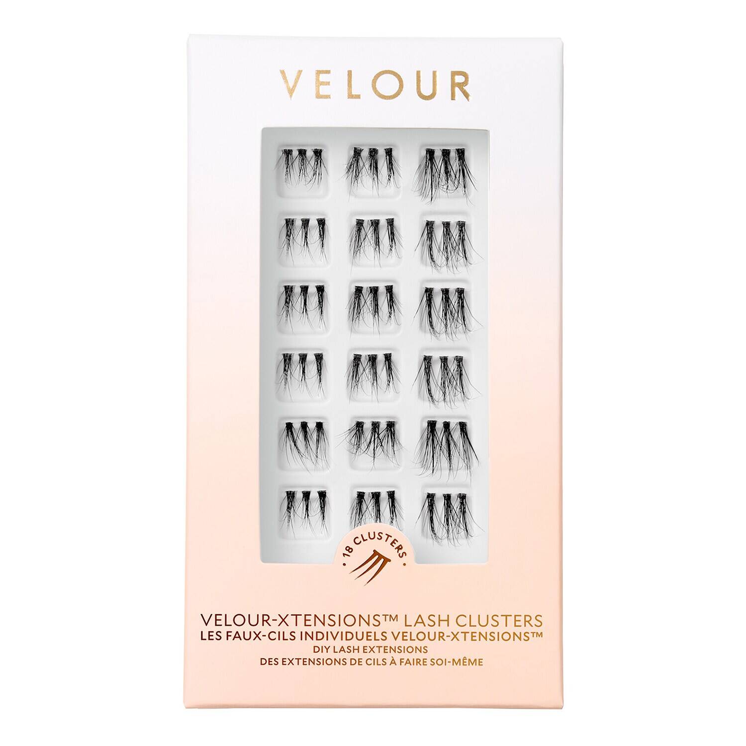 Velour Diy Lash Extension Cluster Packs - Classic