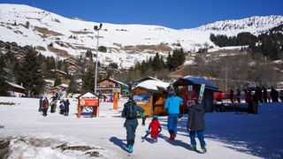 Learning to ski with Helly Hansen in Verbier, Switzerland