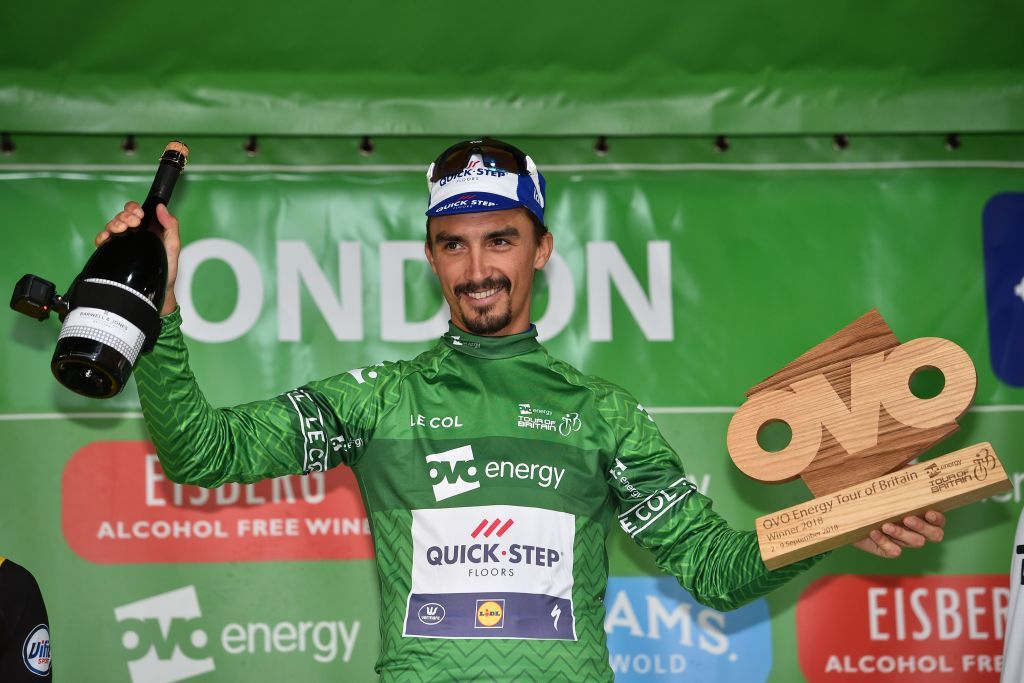 Julian Alaphilippe won the 2018 Tour of Britain