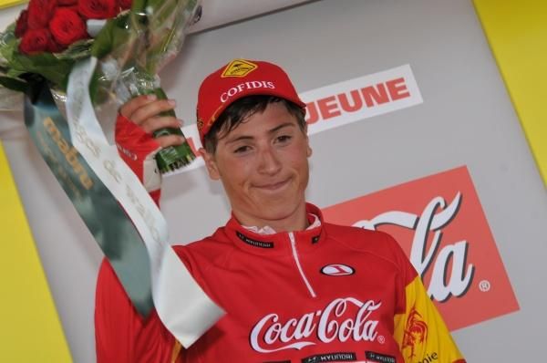 Jens Keukeleire (Cofidis) on the podium