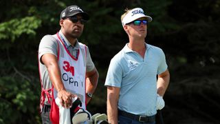 Tyson Alexander and Adam Parmer at the 3M Open