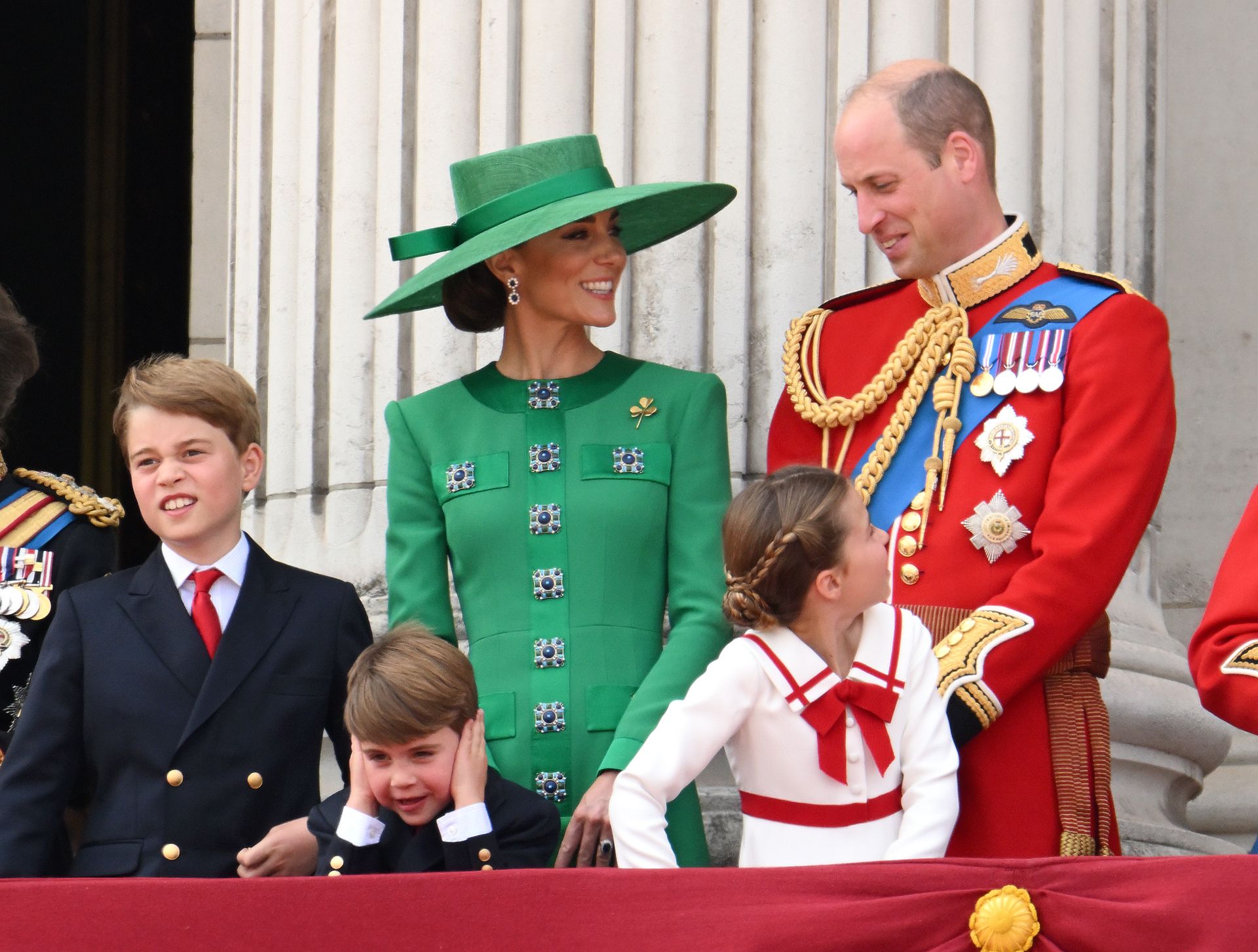 Princess Charlotte and Prince Louis Accidentally Bumped Heads at ...