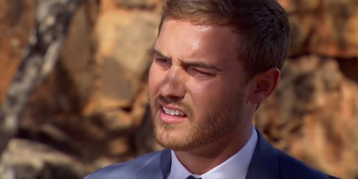 The Bachelor 2020 Peter looks confused in final rose ceremony ABC