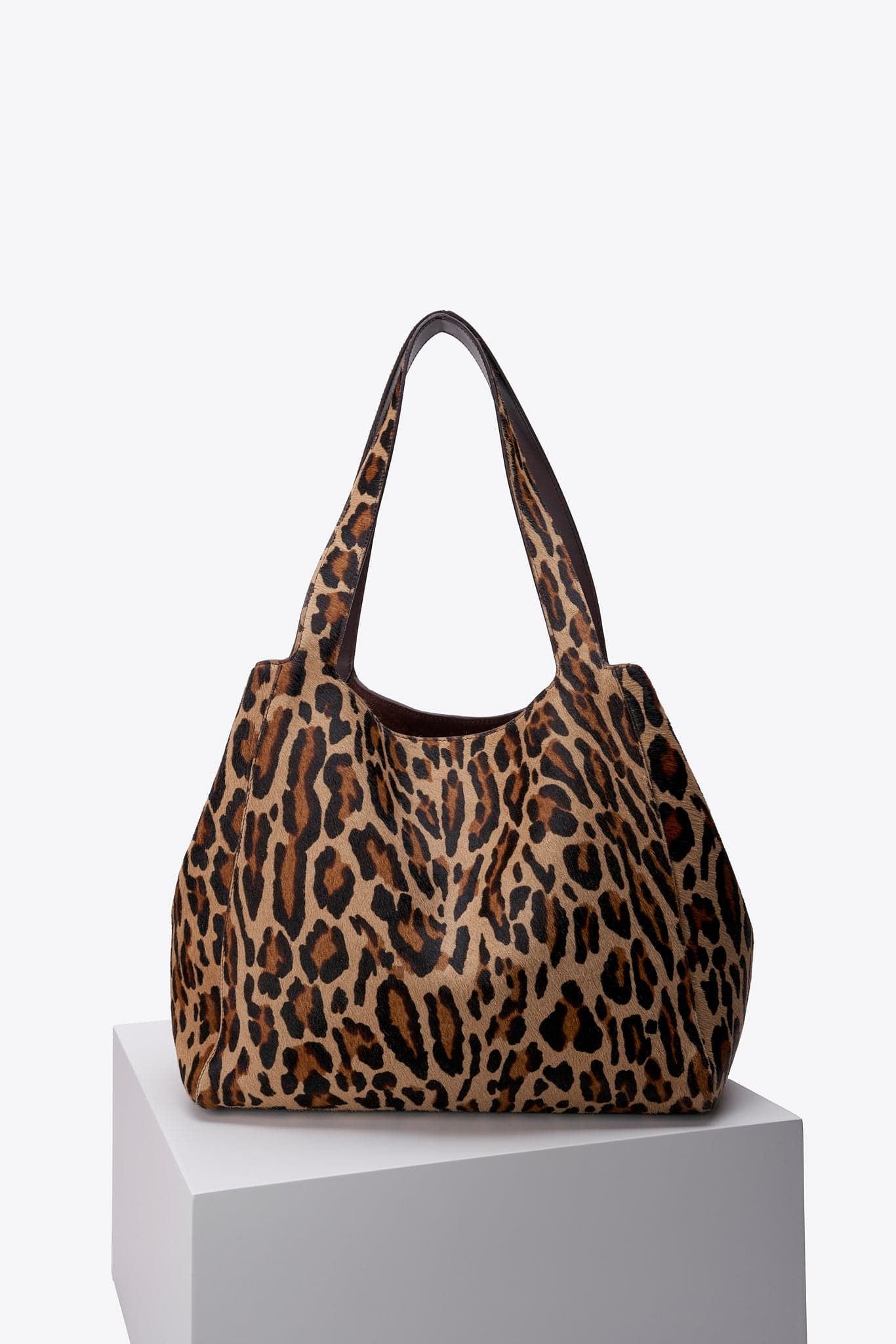 The Iris Tote in Leopard Printed Calf Hair - November Delivery
