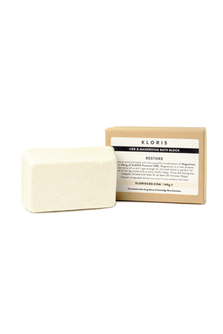 Restore - 25mg CBD Bath Block (Magnesium) - beauty sleep