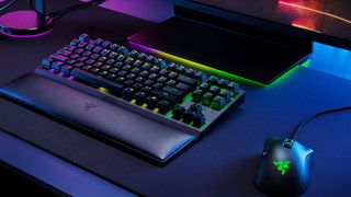 Razer PC gaming keyboard and mouse