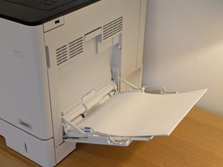 The Canon i-SENSYS LBP732Cdw printer on the ITPro background