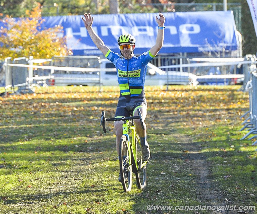Michael van den Ham (Garneau - Easton p/b Transitions Lifecare) takes his first national Championship
