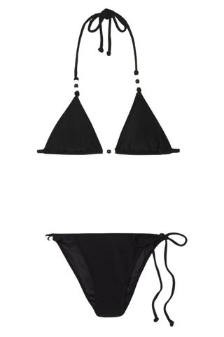 Best triangle swimwear bikinis: Faithfull The Brand San Marco stretch-terry triangle halterneck bikini