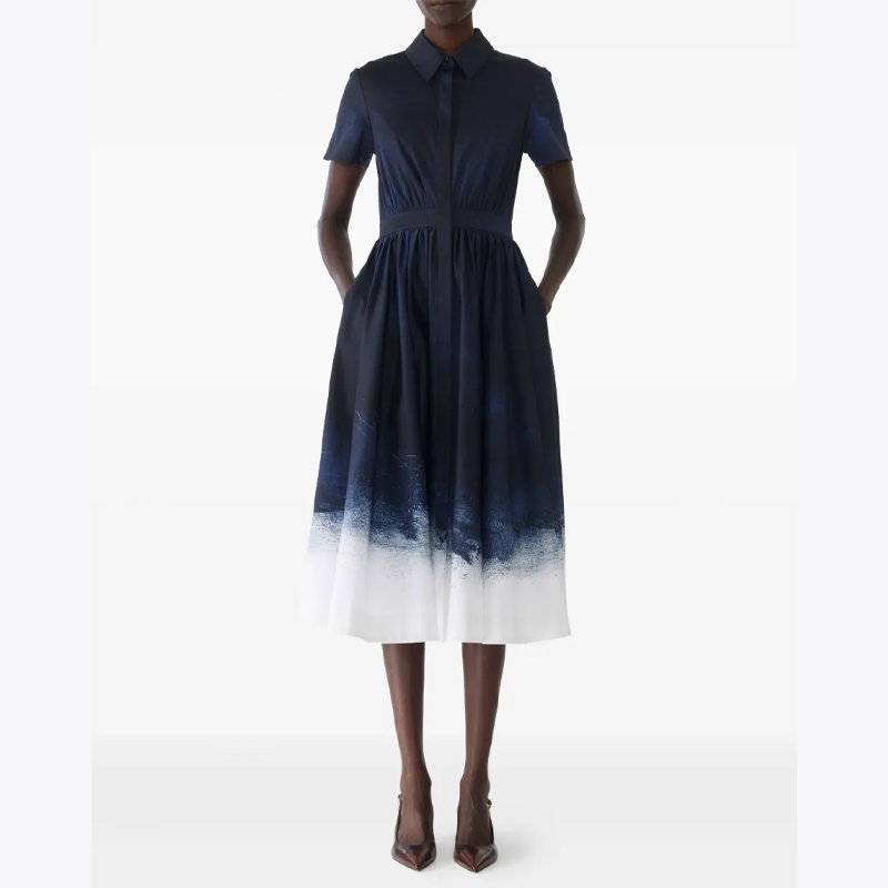 Jason Wu blue and white shirt dress, Farfetch