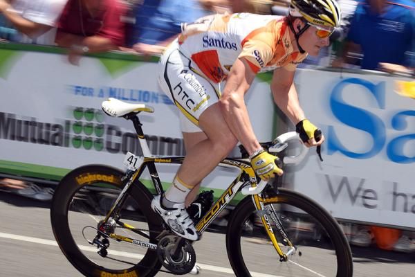 2010 Santos Tour Down Under 2010 Champion Andre Greipel (HTC-Columbia).