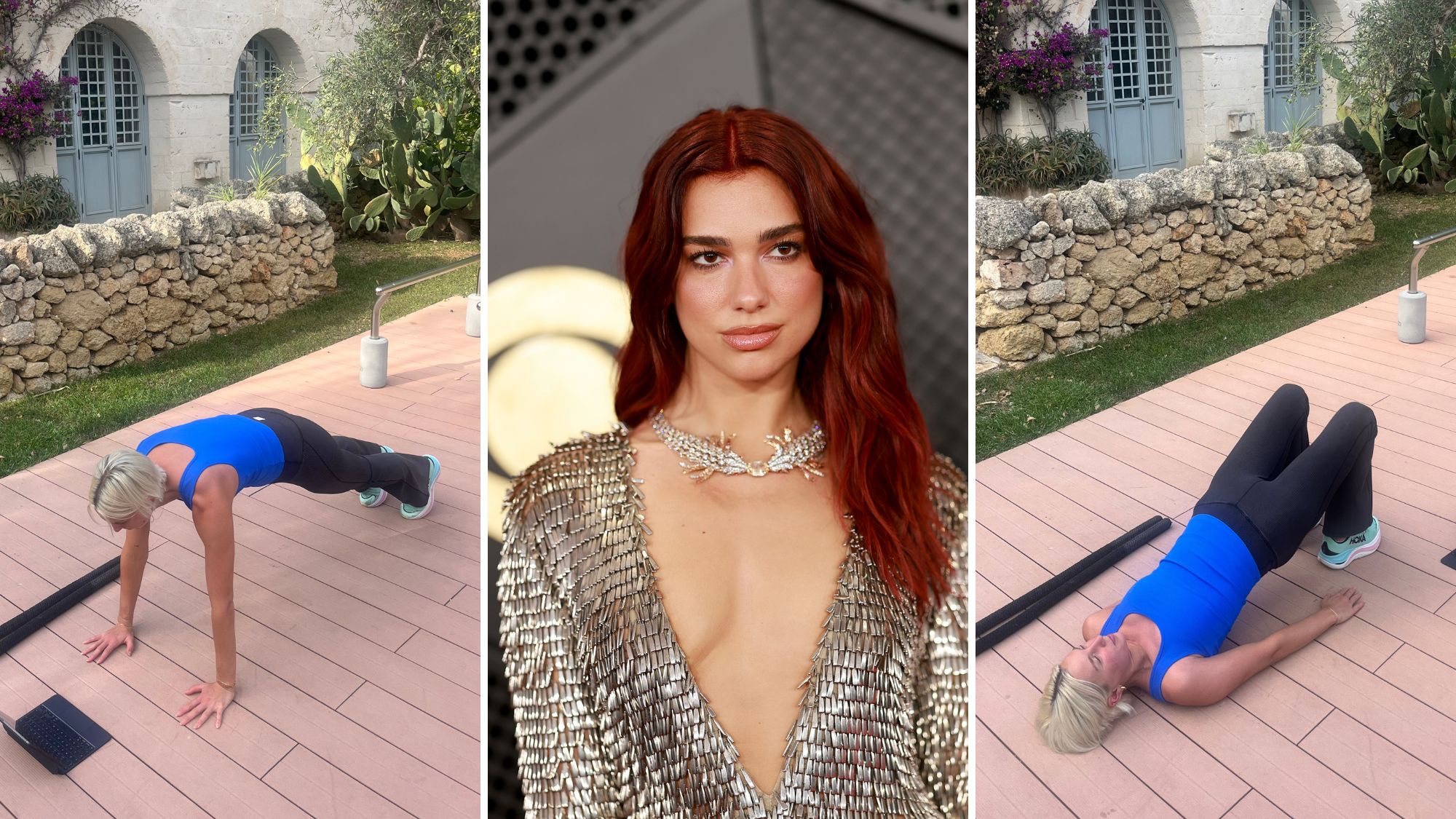 Dua Lipa Frame Fitness