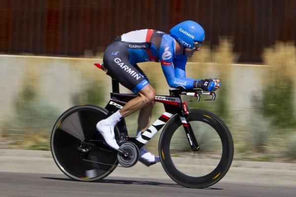 Christian Vande Velde (Garmin-Sharp) on the way to his win at the USA Pro Cycling Challenge
