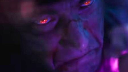 Andrew Koji with red eyes in Street FIghtere