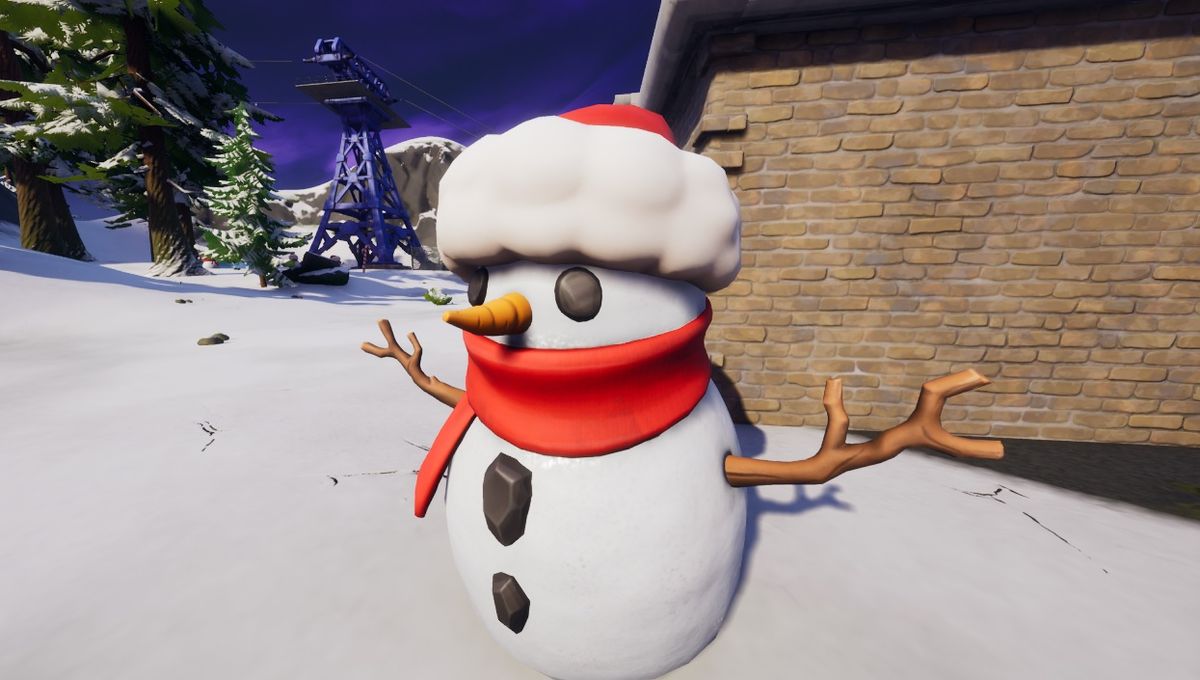 Fortnite Sneaky Snowman locations: where to find a Sneaky ...