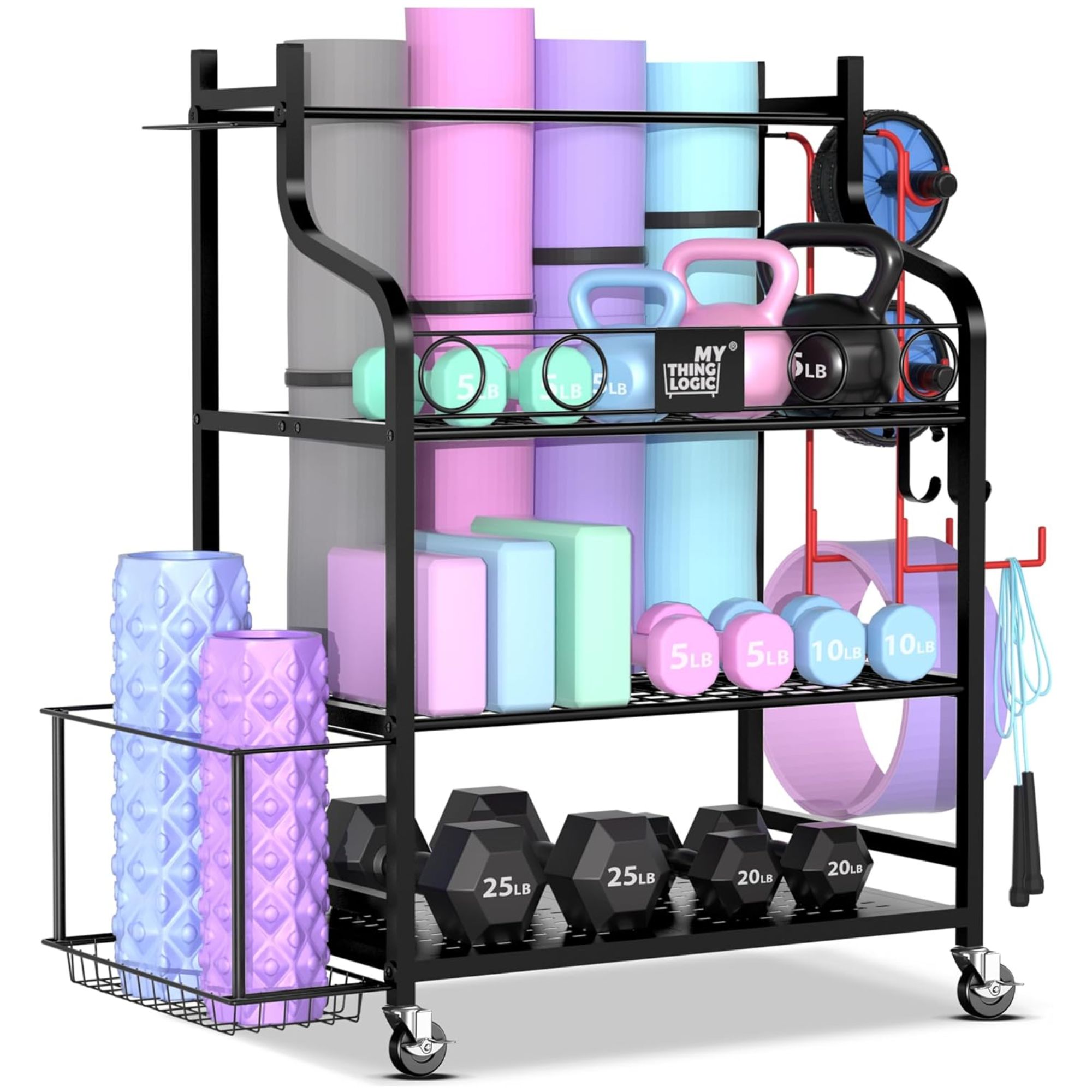 Home gym storage