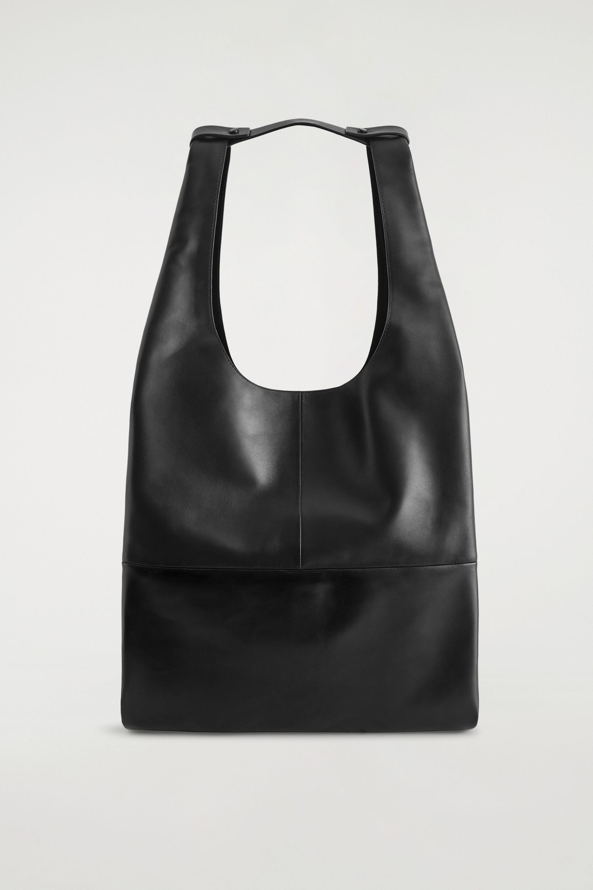 Slouchy Tote Bag - Leather