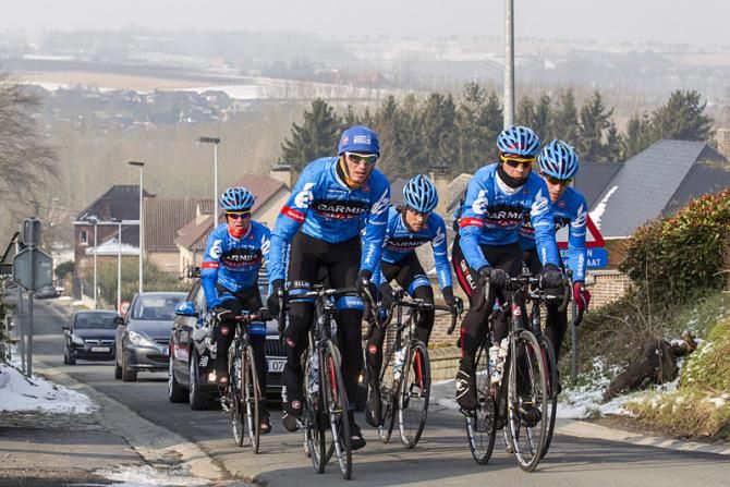 It's of the utmost importance to know the routes of the Classics and Garmin-Sharp riders put in training time for the upcoming Omloop Het Nieuwsblad.