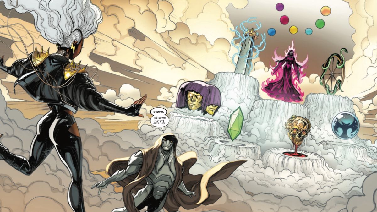 Resurrection of Magneto #1 interior art