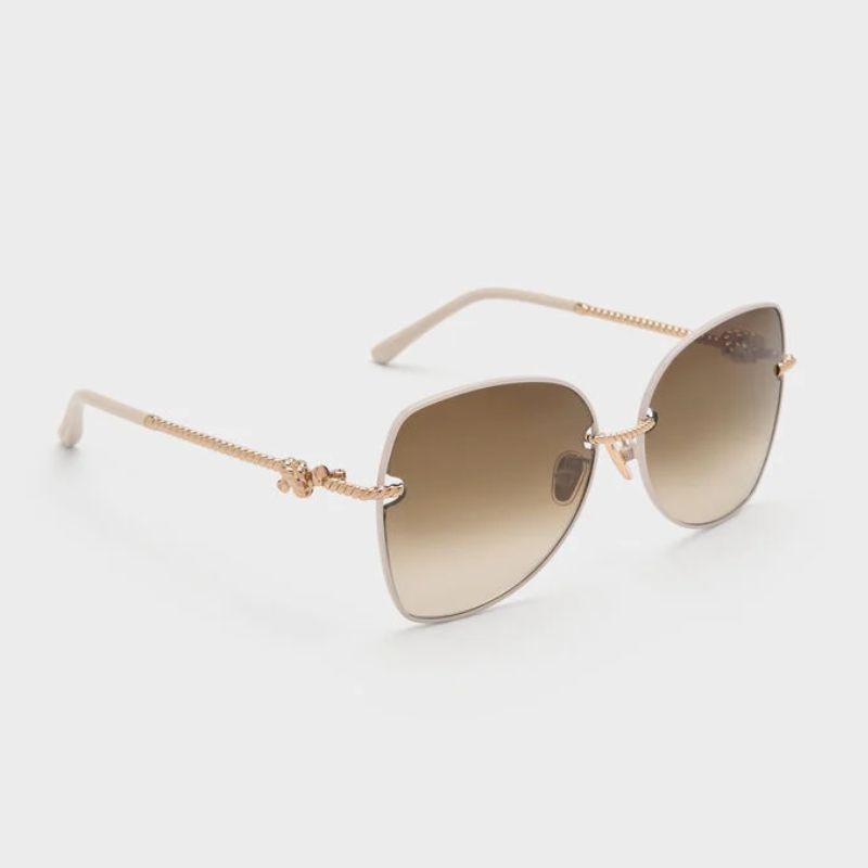 Charles &amp; Keith Sable Knot Butterfly Sunglasses cut out