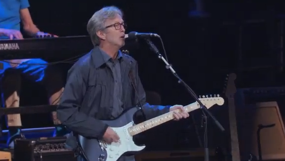 Video: Eric Clapton Performs 
