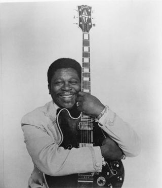BB King in 1965, with Lucille