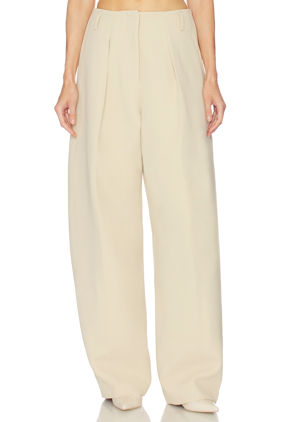 The Baggy Barrel Trouser in Very Heavy Crepe