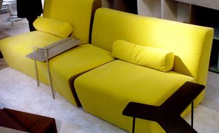 Yellow sofa