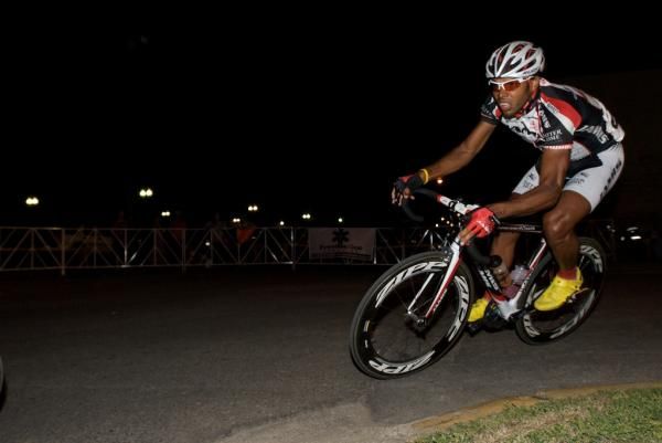 Just a hint of irony in the Sunny King criterium taking place at night