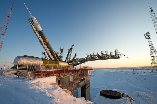 Soyuz TMA-03M Lifted