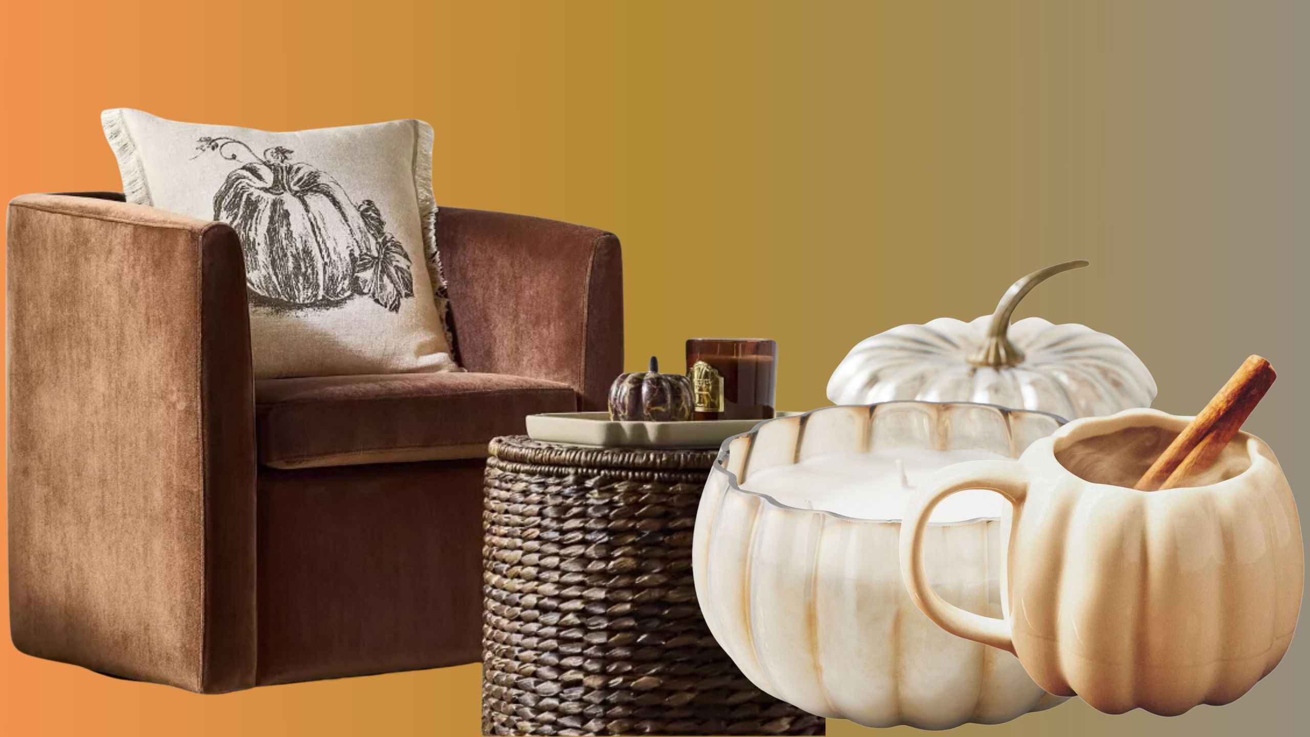 Peek All the Pumpkin Spice Decor Your Neighbors are Shopping | Livingetc