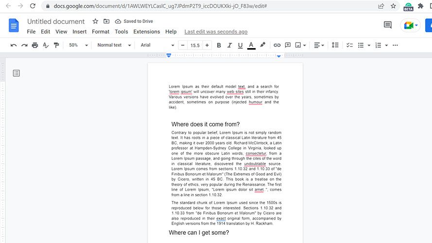 How to rearrange pages in Google Docs Laptop Mag