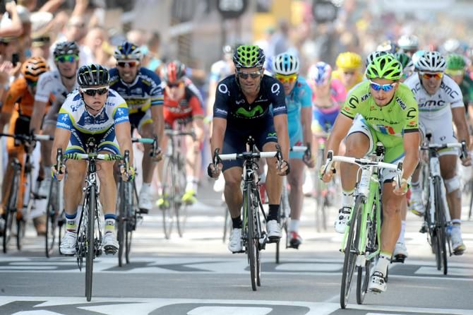 Gerrans and Sagan weren't sure who won stage 3