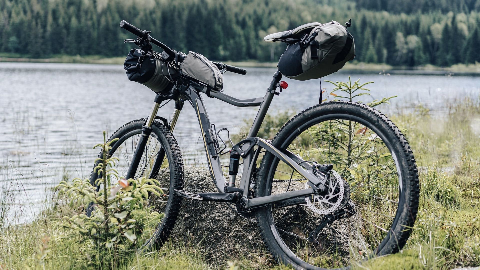 Bikepacking for beginners how to handle a loaded bike Advnture