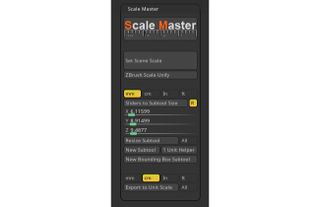 14 ZBrush workflow tips: Utilise Scale Master
