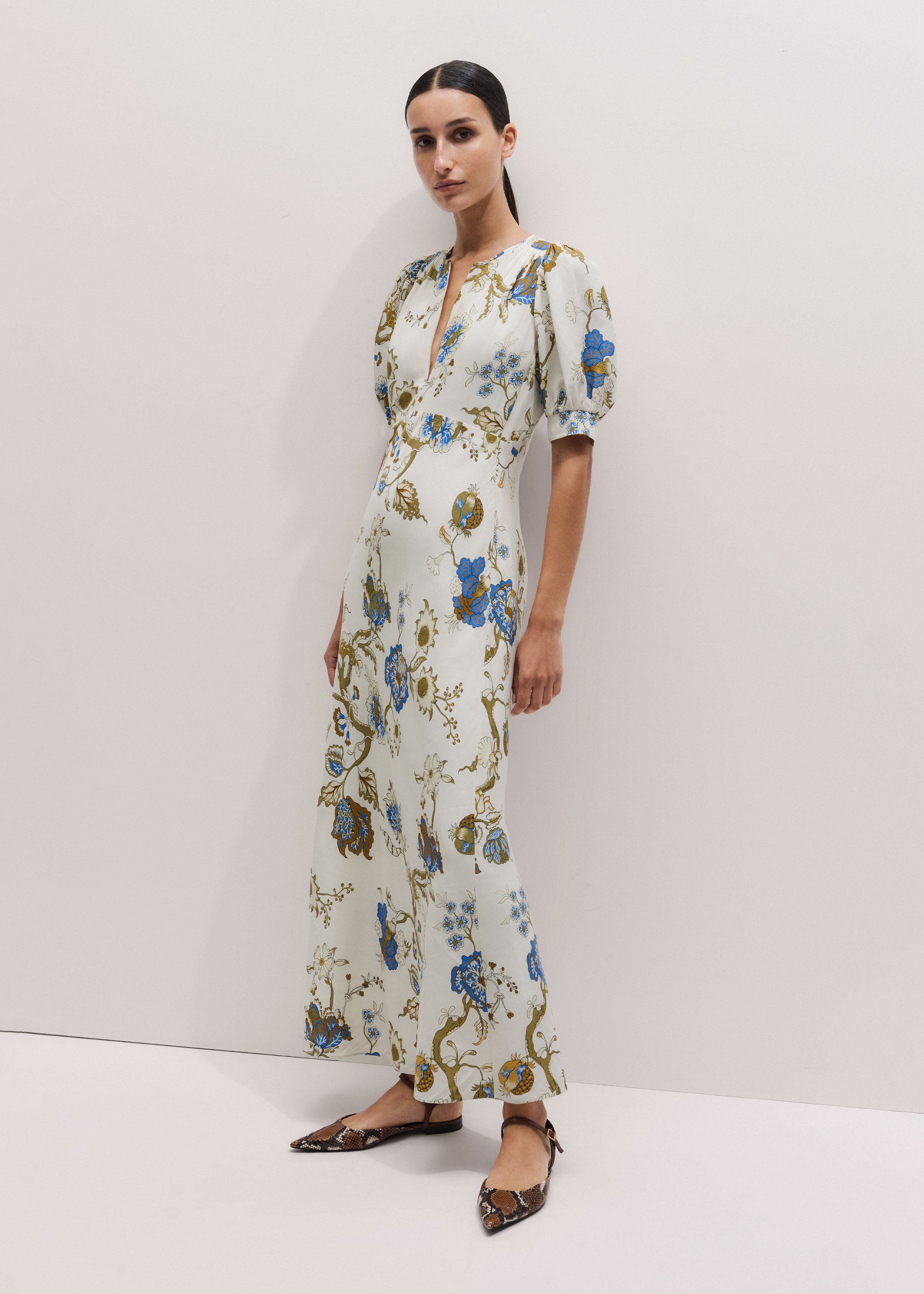 Bias Cut Maxi Dress