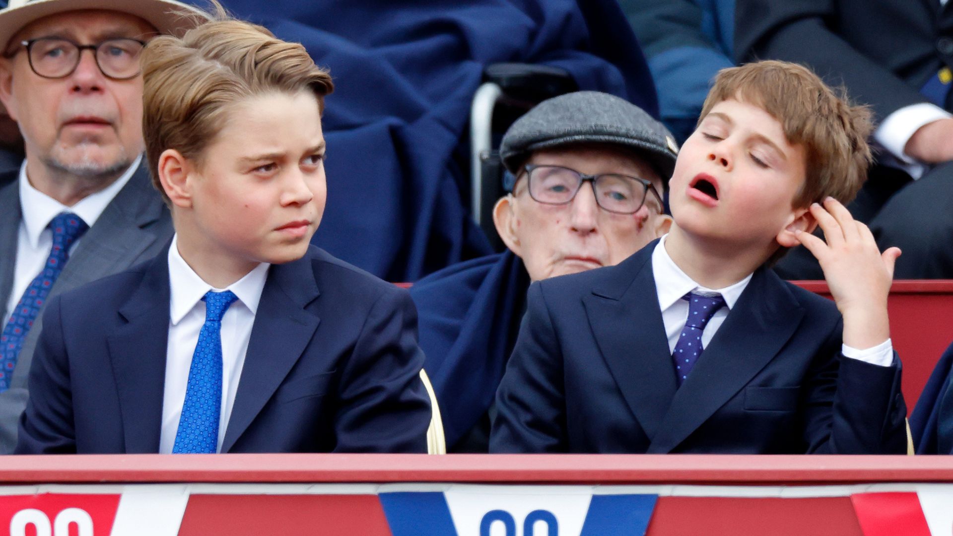 Prince George and Prince Louis