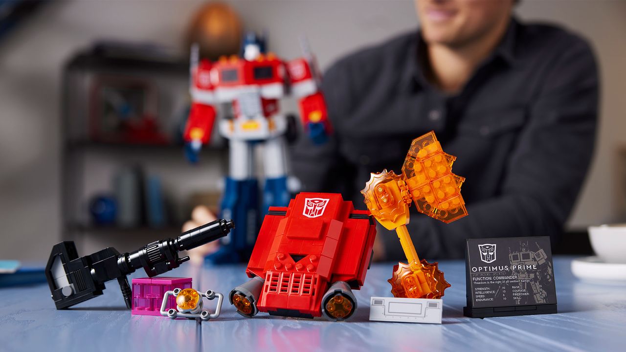 Lego Optimus Prime model