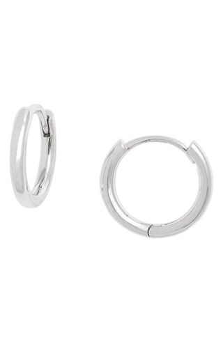 Everyday Sterling Silver Huggie Hoop Earrings