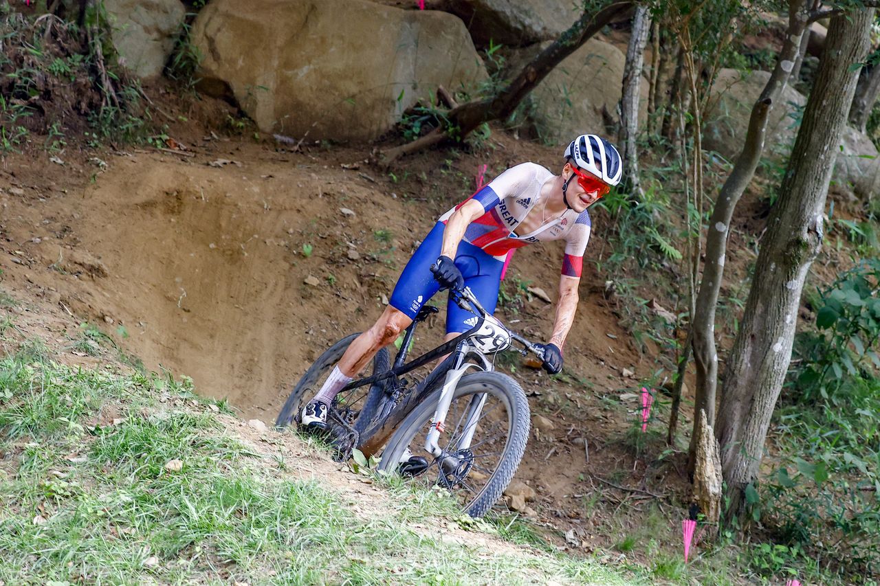 Tokyo 2020 Olympic Games - Olimpiadi Tokyo 2020 - Men&acirc;s MTB Race - Izu Mountain Bike Course 41km - 26/07/2021 - Thomas Pidcock (GBR) - photo Luca Bettini/BettiniPhoto&Acirc;&copy;2021