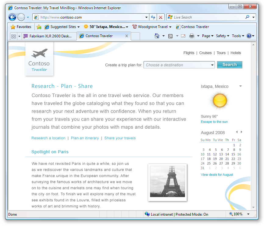 Internet Explorer 8