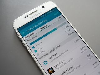 Galaxy S6 app manager