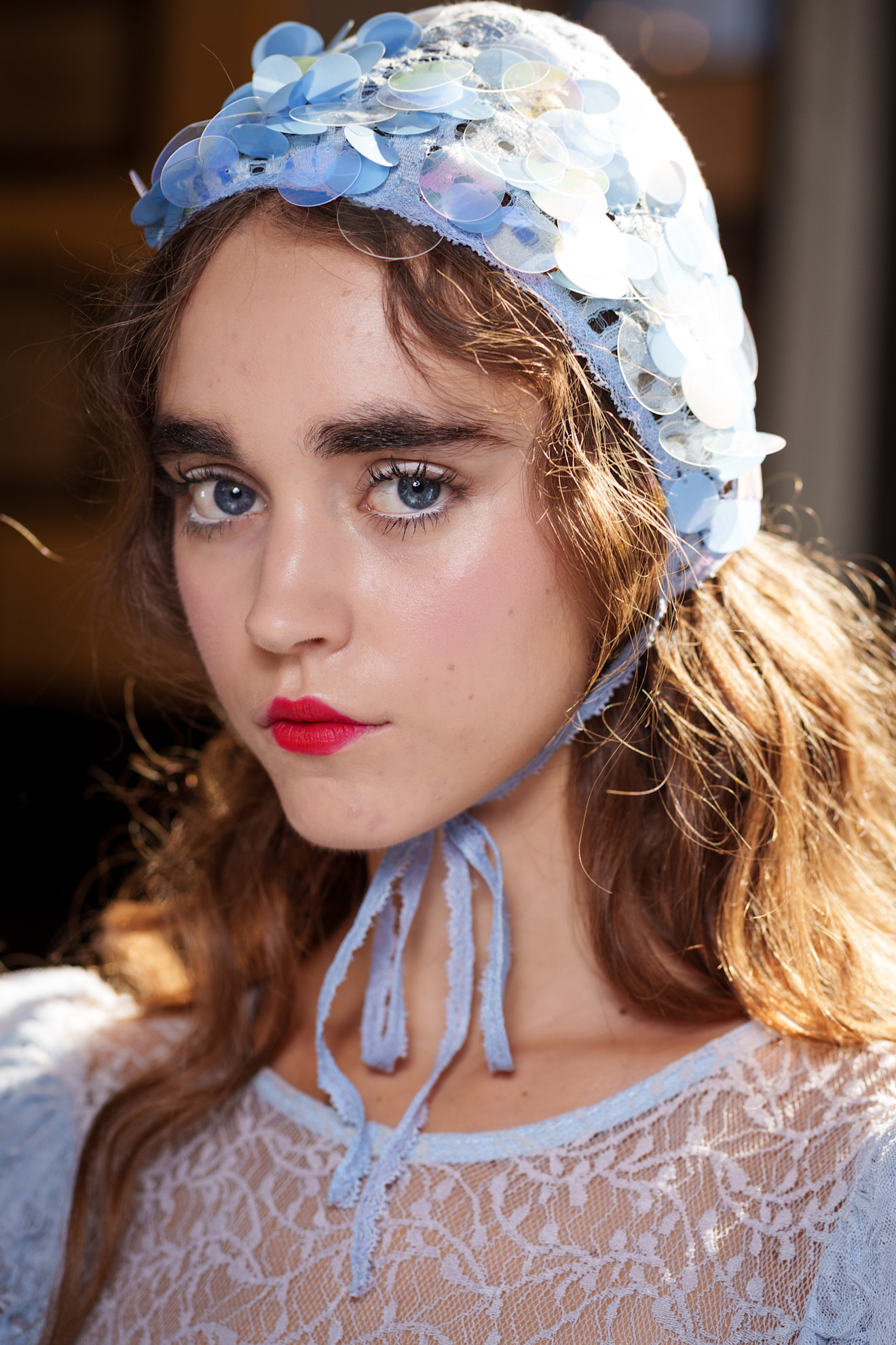 Bora Aksu SS26 London Fashion Week beauty look