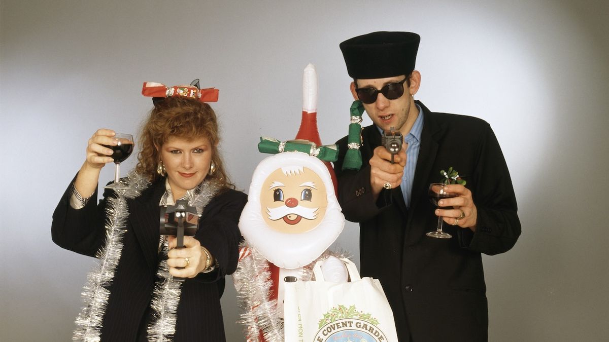 Shane MacGowan and Kirsty McColl