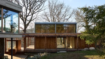 Studio Above the Golden Canyon in the czech republic countryside by Päivä Architekti