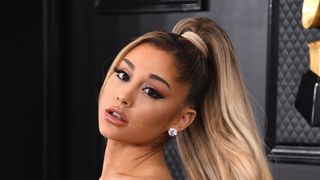 los angeles, california january 26 ariana grande arrives at the 62nd annual grammy awards at staples center on january 26, 2020 in los angeles, california photo by steve granitzwireimage