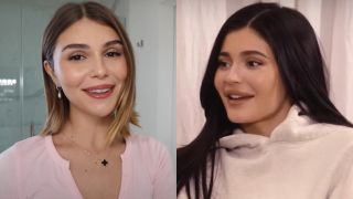 Olivia Jade on her YouTube page and Kylie Jenner on The Kardashians.