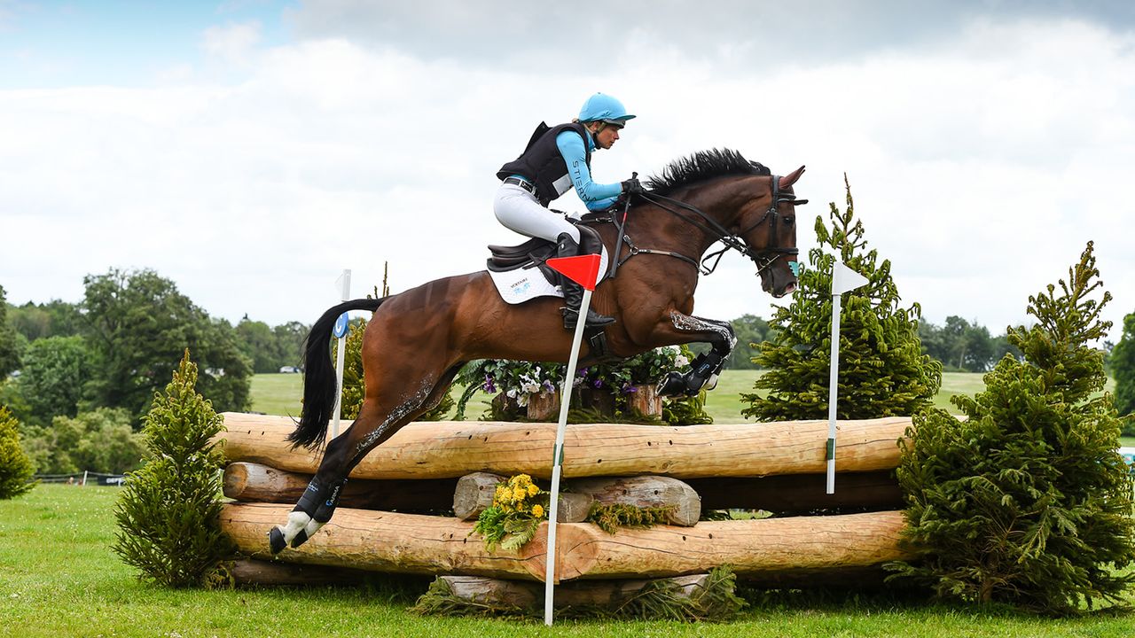 Bramham Horse Trials cross-country: Izzy Taylor and Monkeying Around